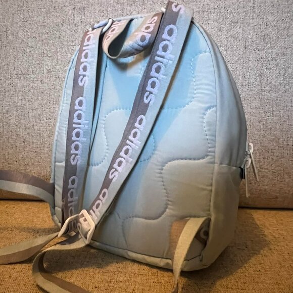 Adidas Linear Mini Backpack Sky Blue - Picture 8 of 13